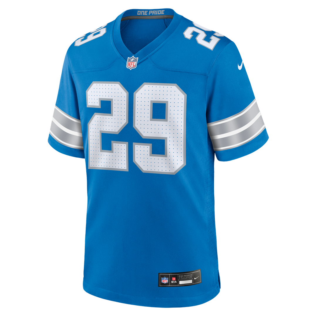 Detroit Lions Avonte Maddox Nike Blue Game Jersey