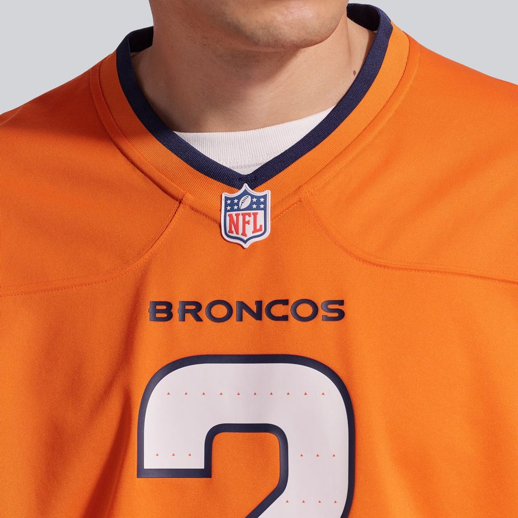 Denver Broncos Patrick Surtain II Nike Orange Game Jersey