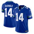 Seattle Seahawks Sam Darnold Nike Royal Alternate Vapor FUSE Stitched Limited Jersey