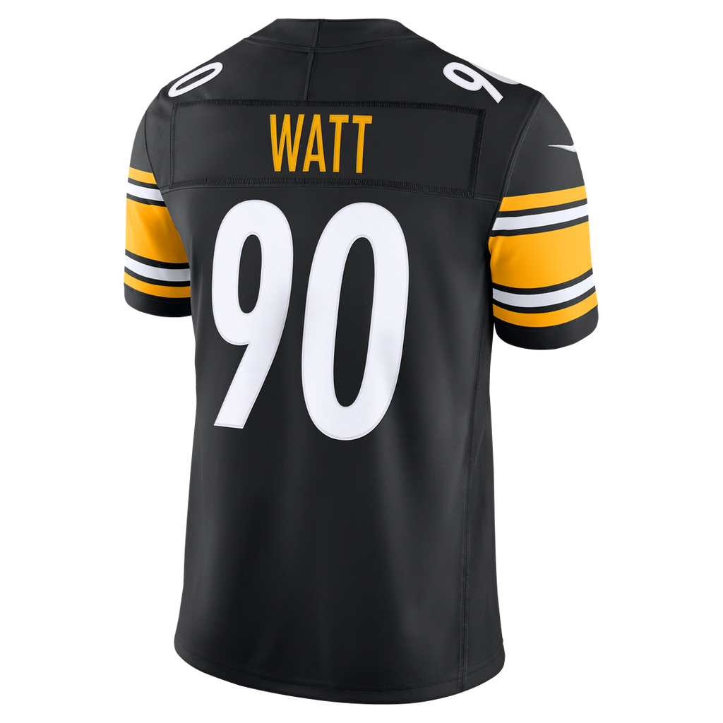 Pittsburgh Steelers T.J. Watt Nike Gold Alternate Vapor FUSE Stitched Limited Jersey