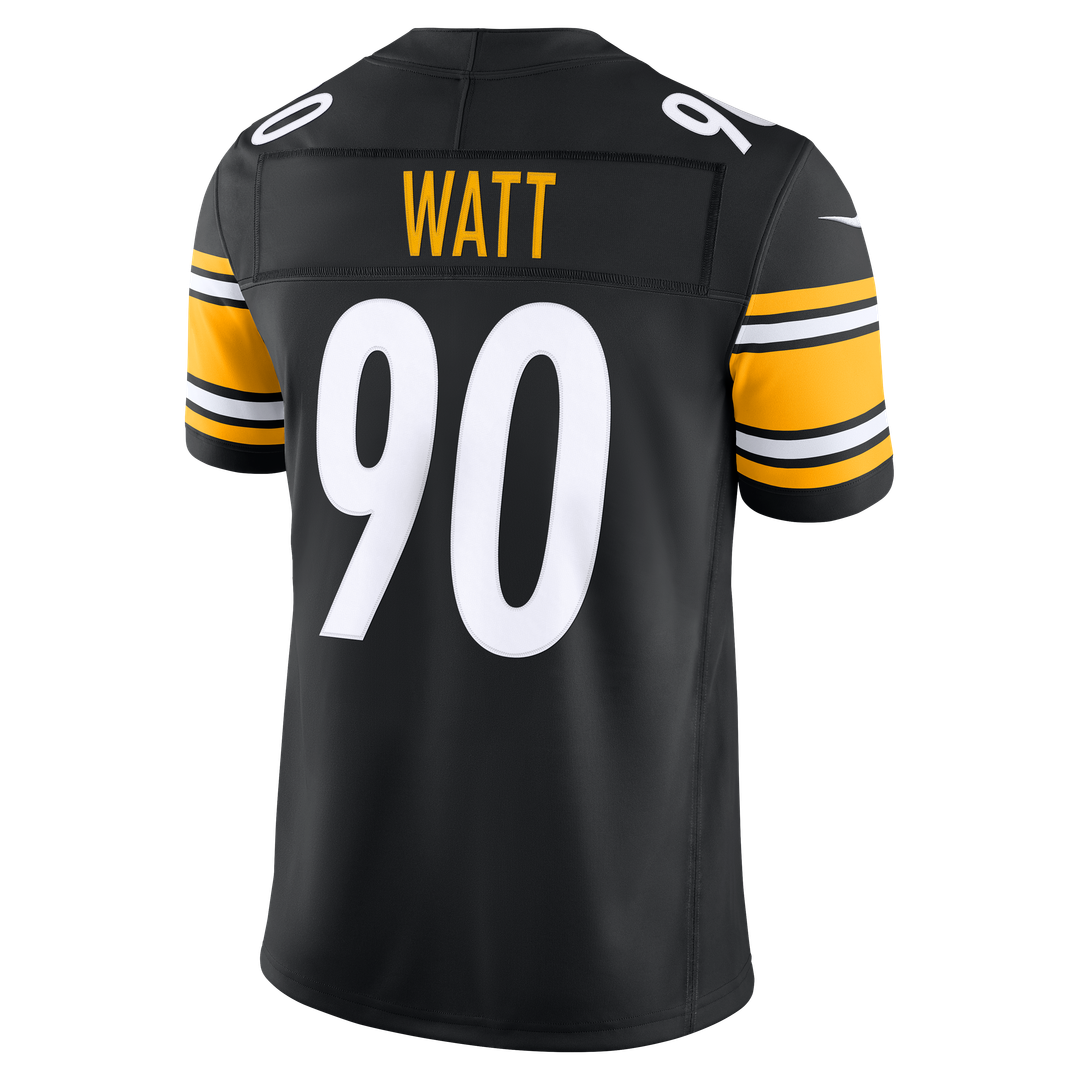 Pittsburgh Steelers T.J. Watt Nike Gold Alternate Vapor FUSE Stitched Limited Jersey