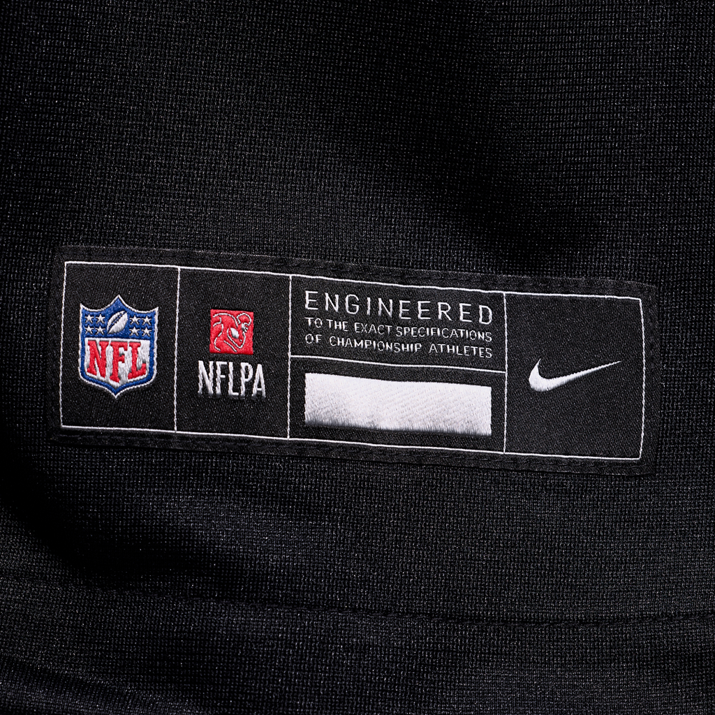 Atlanta Falcons Nathan Carter Nike Black Game Jersey