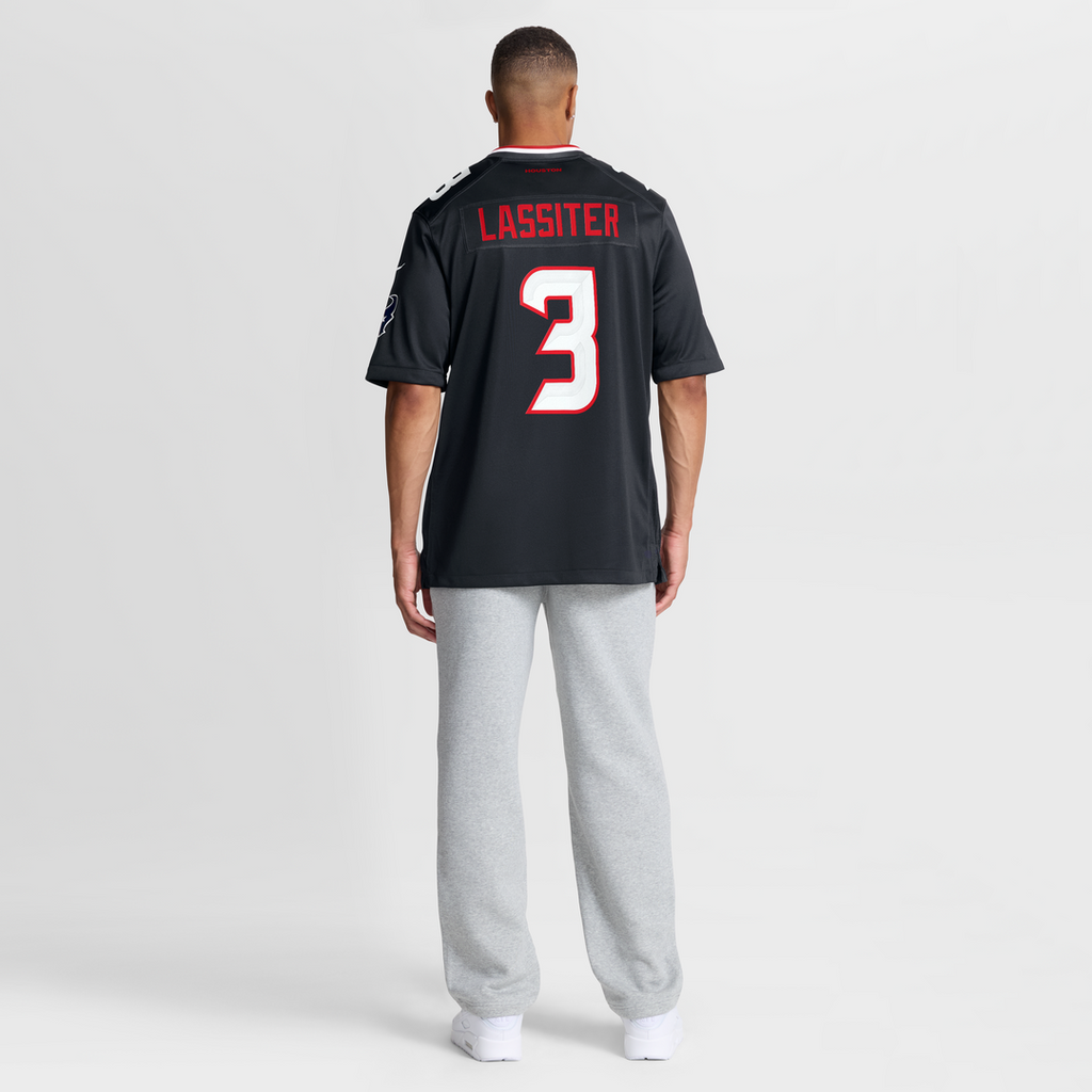 Houston Texans Kamari Lassiter Nike Navy Game Jersey