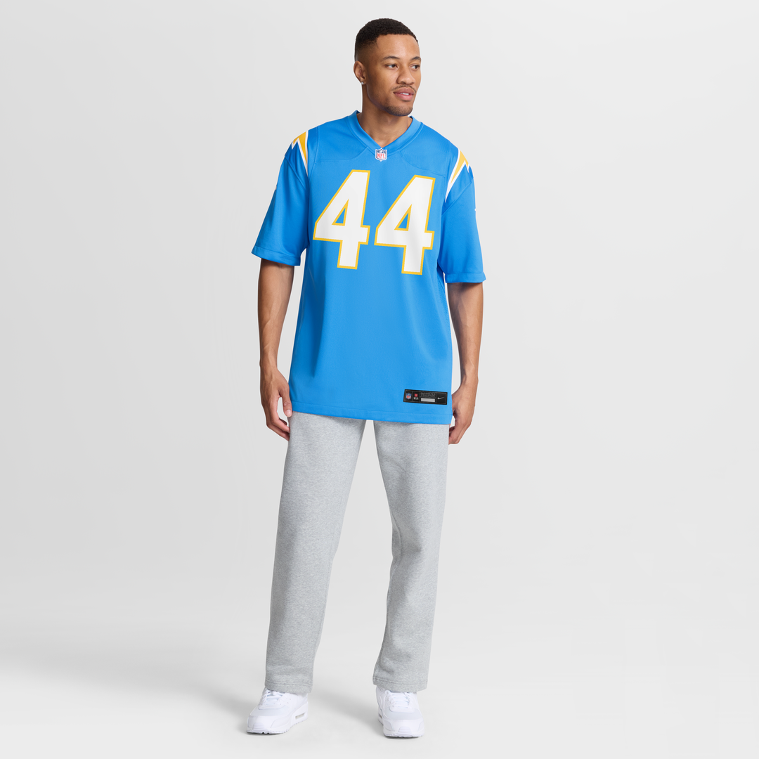 Los Angeles Chargers Scott Matlock Nike Powder Blue Game Jersey