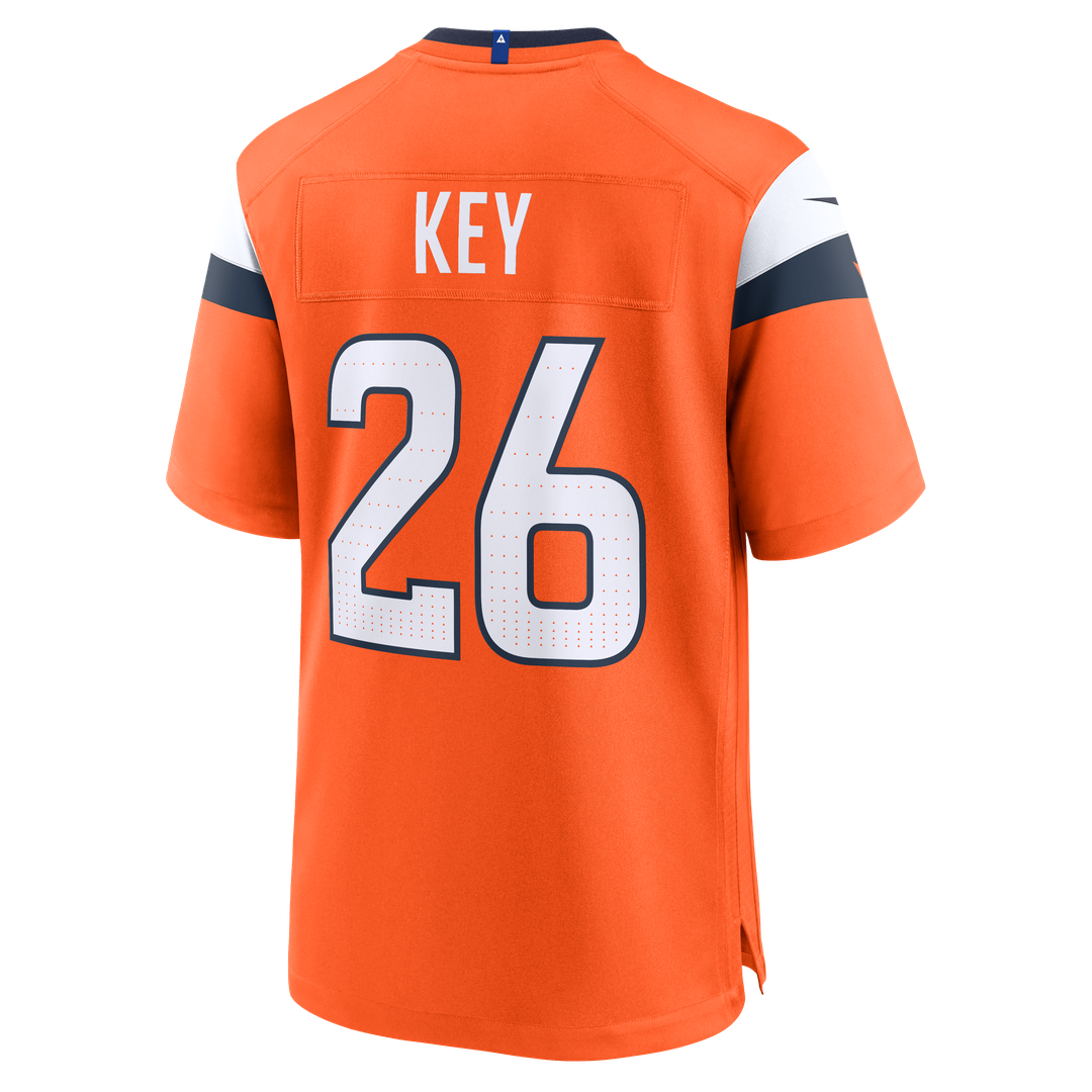 Denver Broncos Devon Key Nike Orange Game Jersey