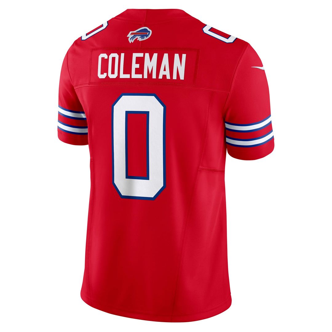 Buffalo Bills Keon Coleman Nike Red Alternate Vapor FUSE Limited Jersey