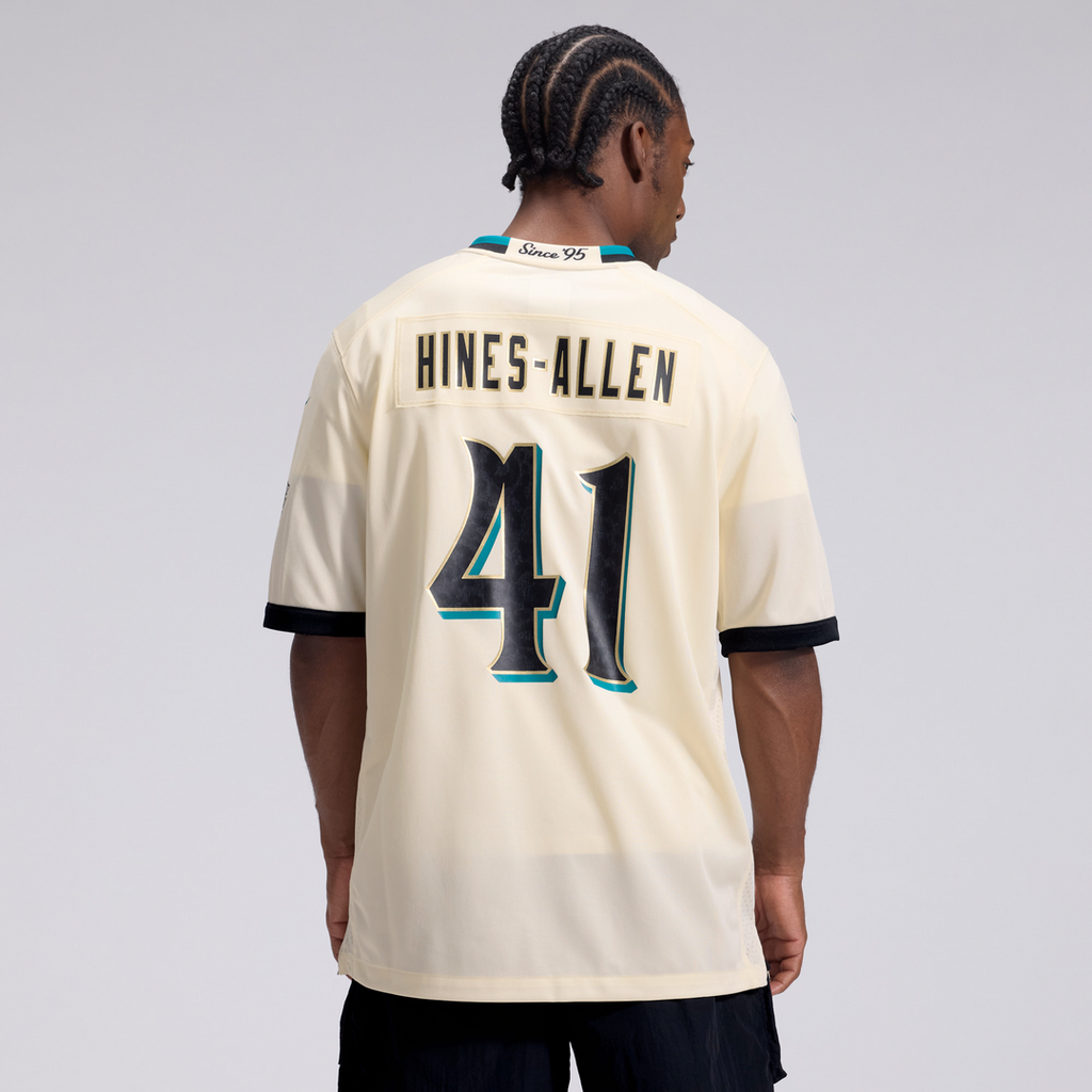 Jacksonville Jaguars Josh Hines - Allen Nike Natural 2026 Rivalries Collection Game Jersey