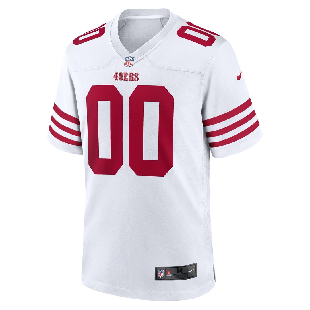 San Francisco 49ers Nike Scarlet 80th Anniversary Alternate Custom Jersey