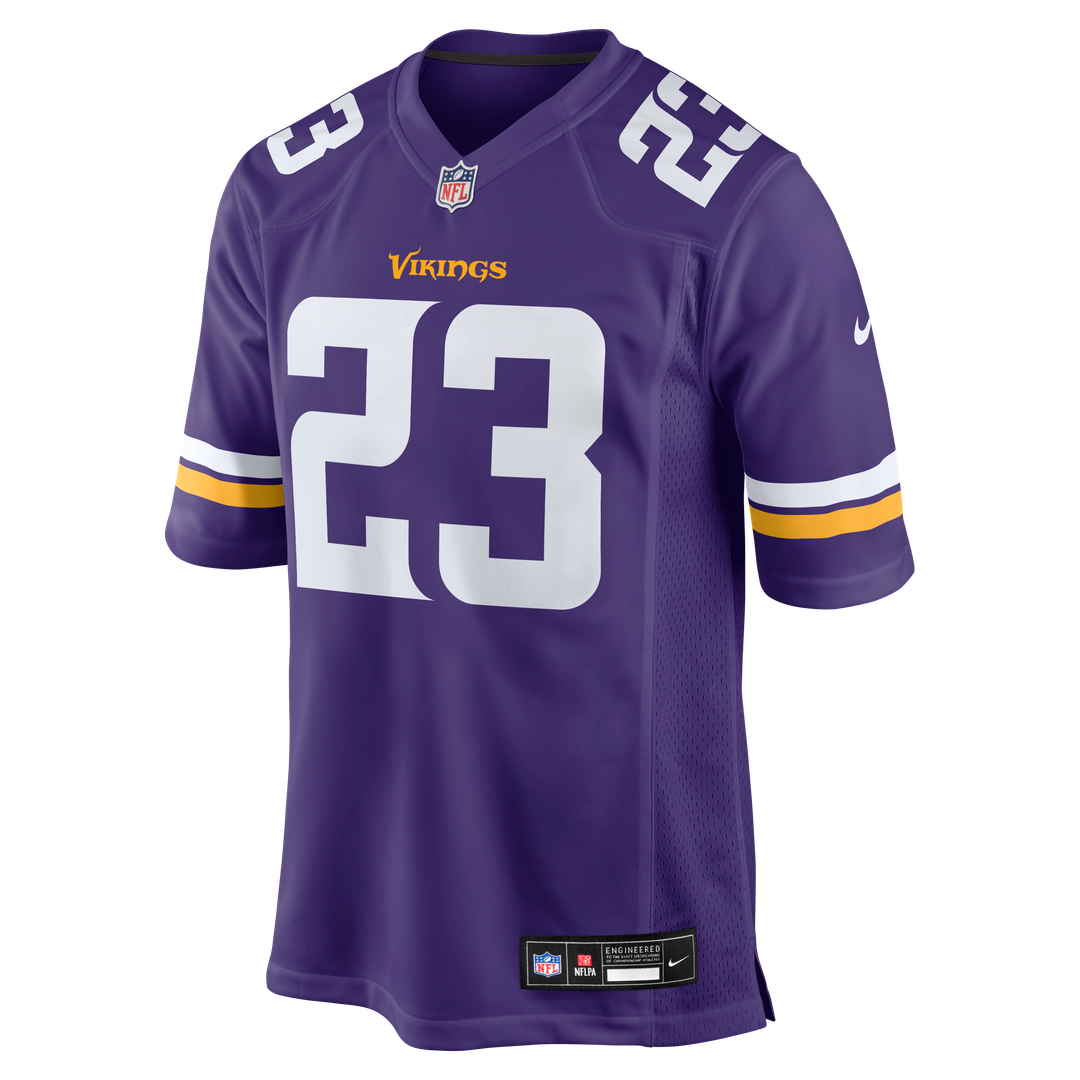 Minnesota Vikings Andrew Booth Jr. Nike Purple Game Jersey
