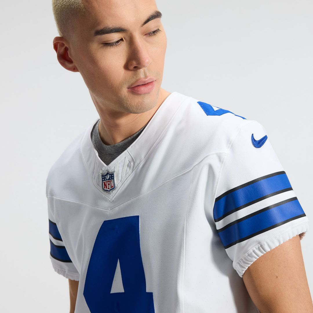 Dallas Cowboys Dak Prescott Nike White Vapor FUSE Elite Jersey