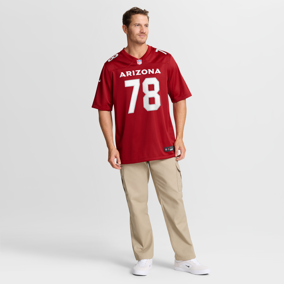 Arizona Cardinals Josh Fryar Nike Cardinal Game Jersey