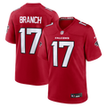 Atlanta Falcons Zachariah Branch Nike Red Game Jersey