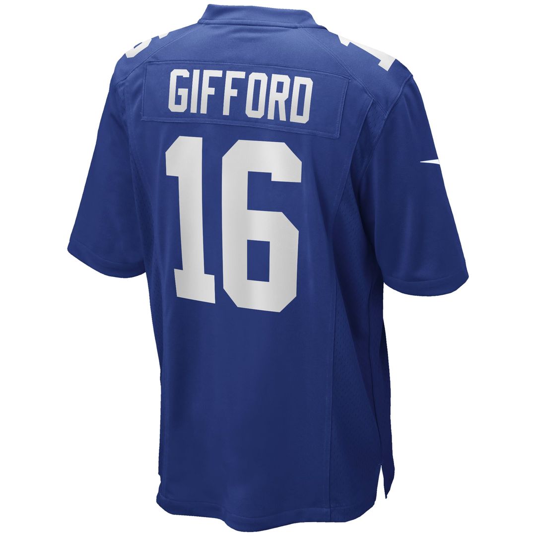 New York Giants Frank Gifford Nike Royal Retired Player Game Jersey