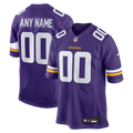 Minnesota Vikings Nike Purple Custom Jersey
