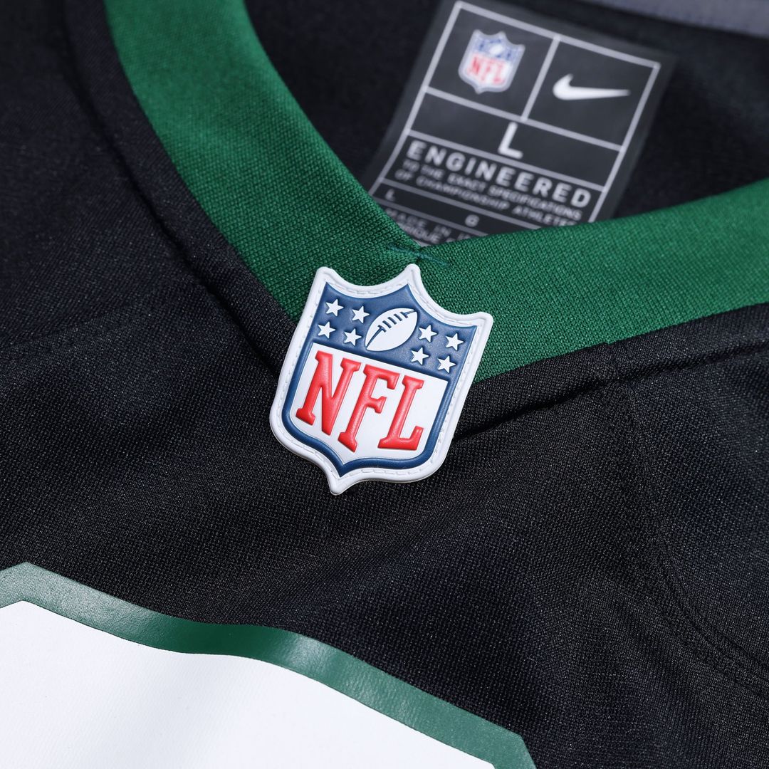 New York Jets Joe Namath Nike Legacy Black Alternate Retired Game Jersey