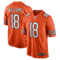 Chicago Bears Caleb Williams Nike Orange Alternate Game Jersey