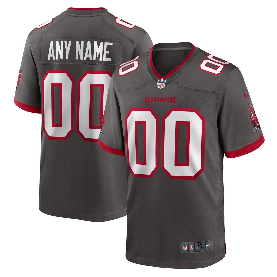 Nike White Tampa Bay Buccaneers White Custom Jersey