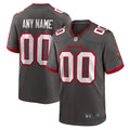Tampa Bay Buccaneers Nike Pewter Alternate Custom Jersey