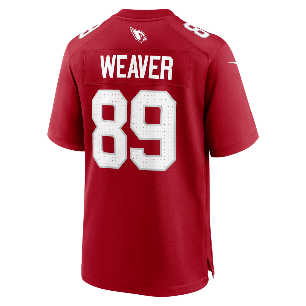 Arizona Cardinals Xavier Weaver Nike Cardinal Game Jersey