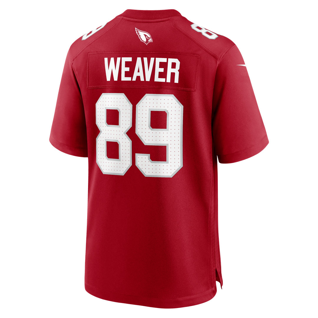 Arizona Cardinals Xavier Weaver Nike Cardinal Game Jersey