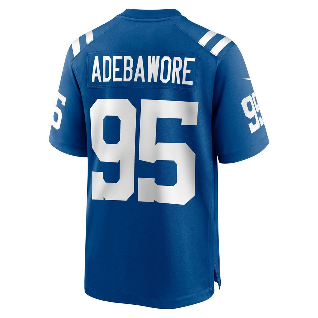 Indianapolis Colts Adetomiwa Adebawore Nike Royal Game Jersey
