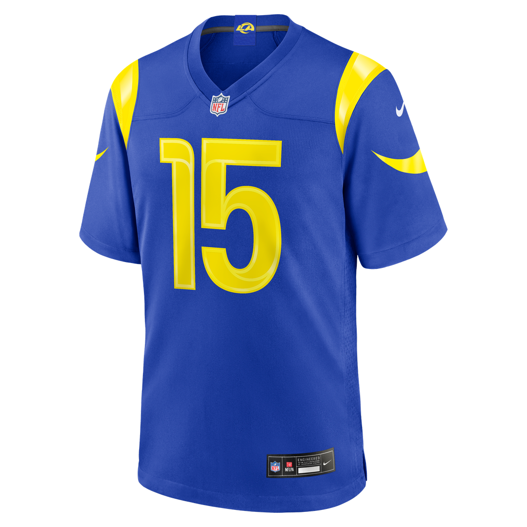 Los Angeles Rams Ty Simpson Nike Royal Game Jersey