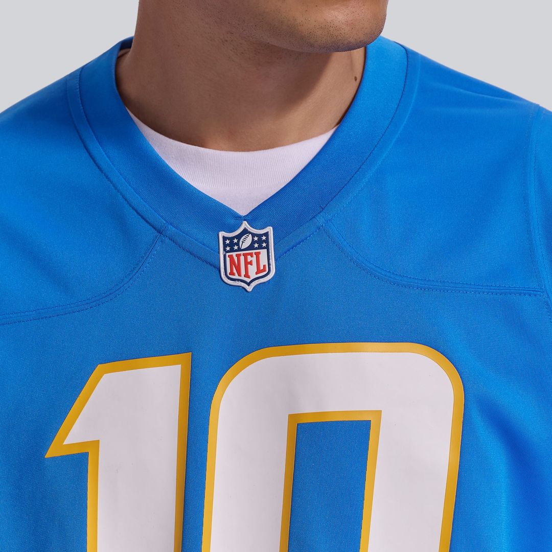 Los Angeles Chargers Justin Herbert Nike Powder Blue Game Jersey