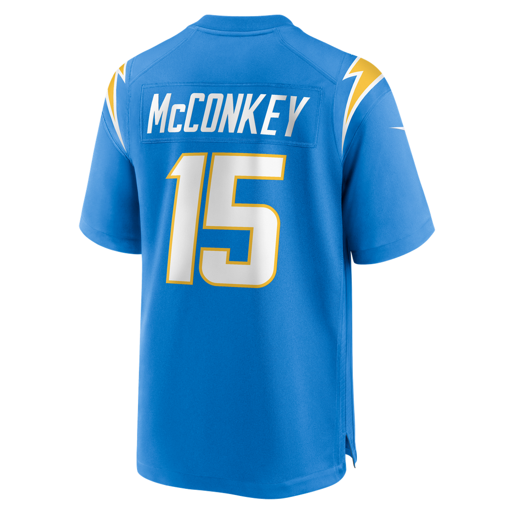 Los Angeles Chargers Ladd McConkey Nike Powder Blue Game Jersey