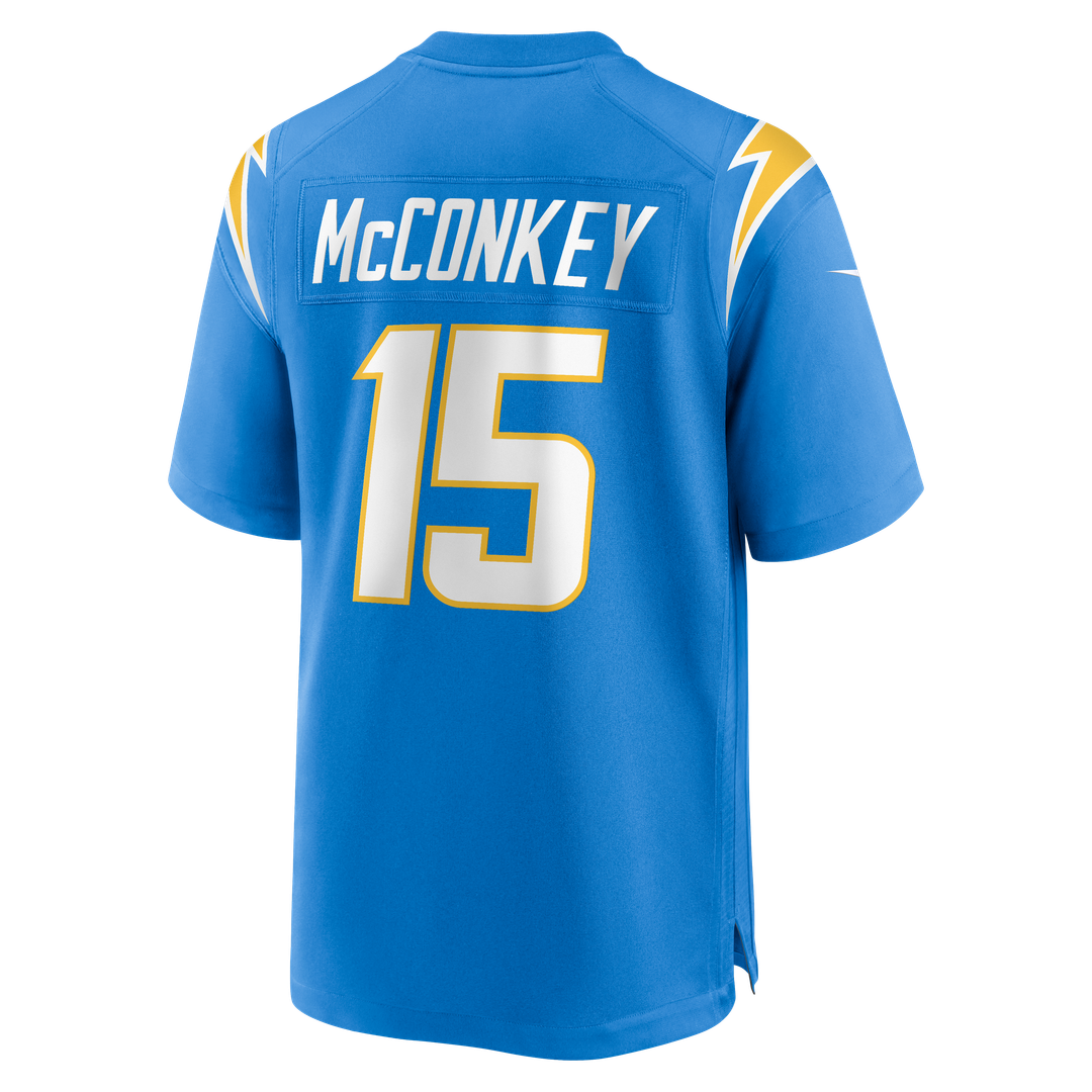 Los Angeles Chargers Ladd McConkey Nike Navy Alternate Super Chargers Game Jersey