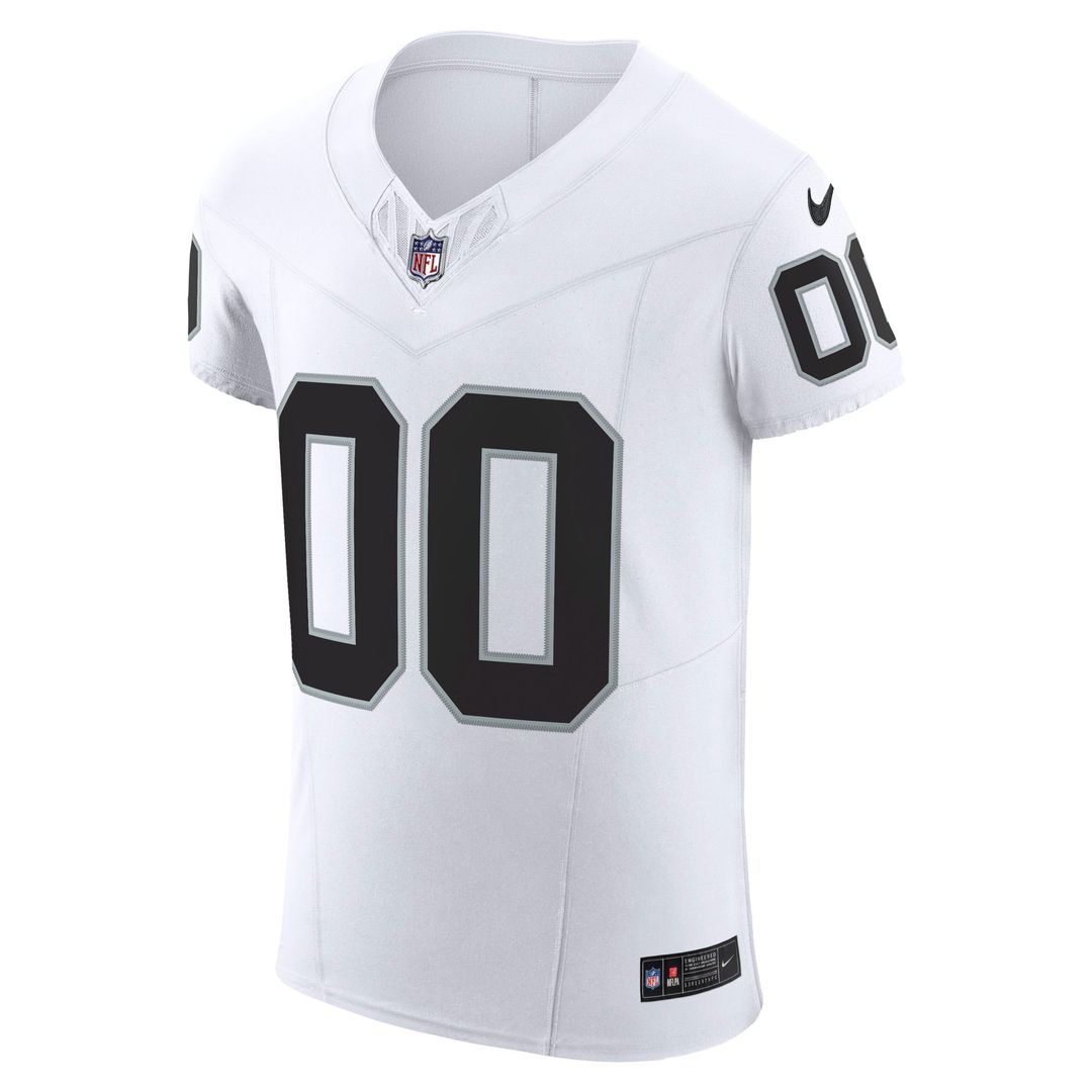 Las Vegas Raiders Nike White Vapor FUSE Elite Custom Jersey