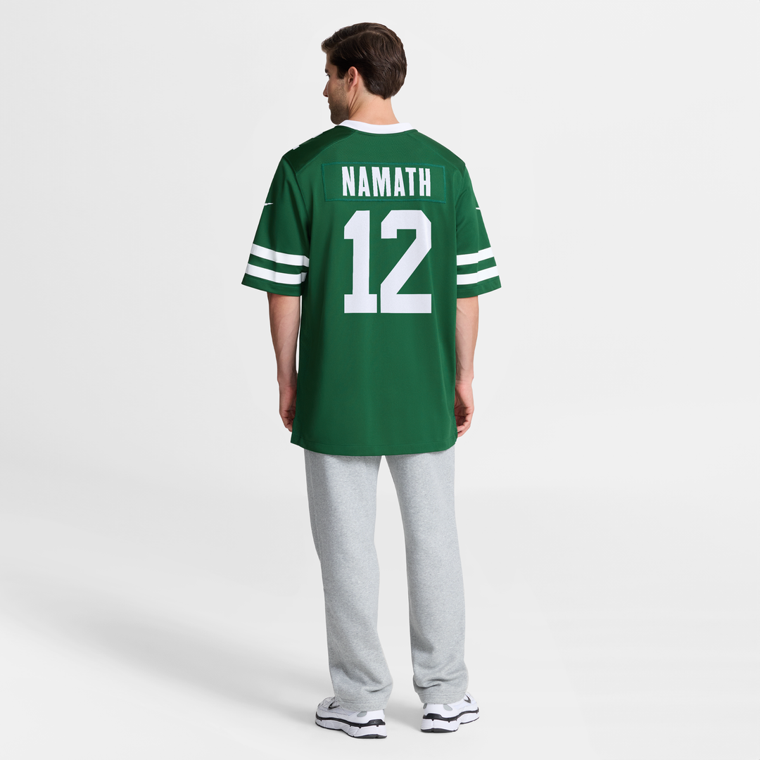New York Jets Joe Namath Nike White Classic Alternate Retired Game Jersey