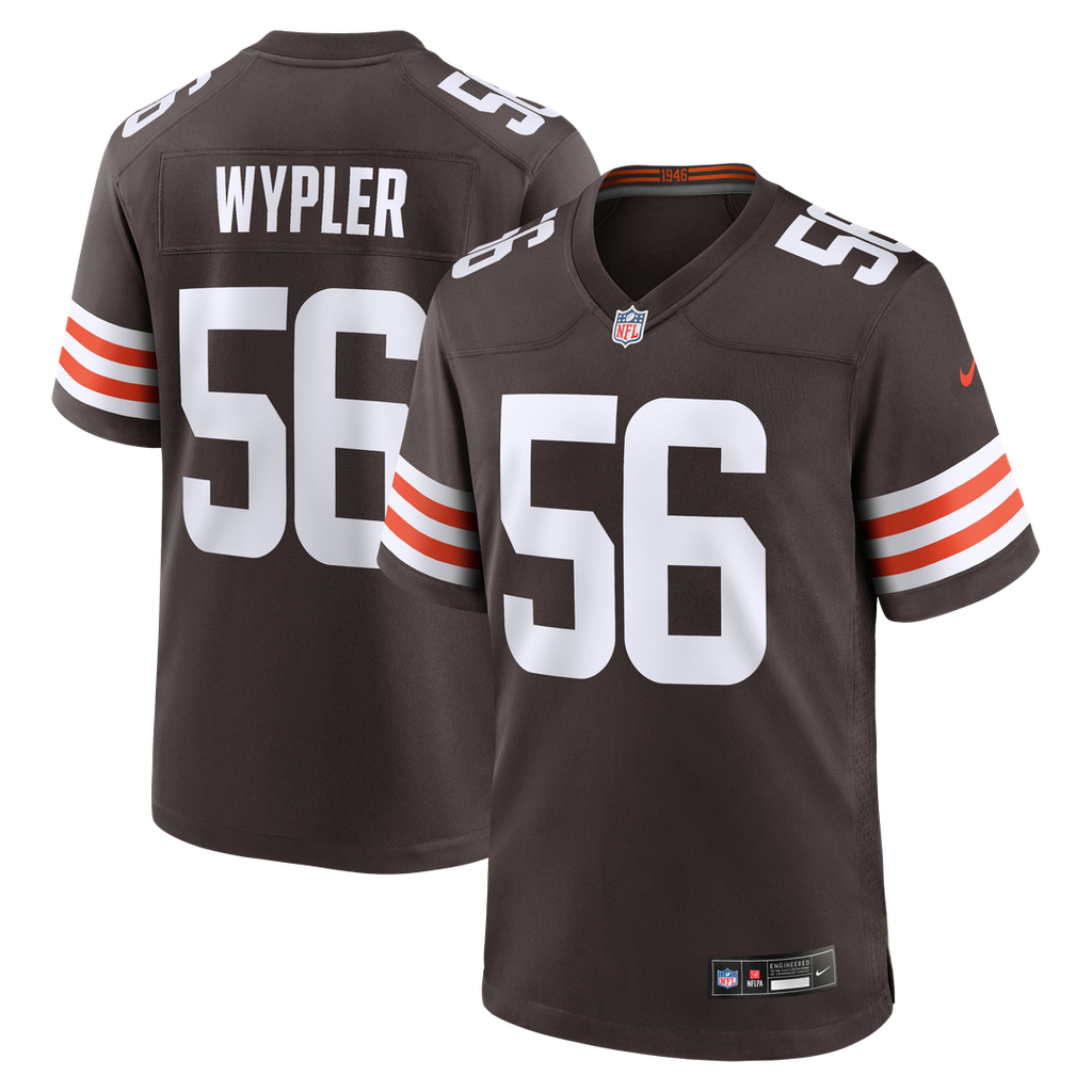 Cleveland Browns Luke Wypler Nike Brown Game Jersey