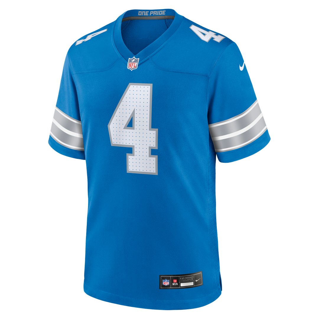 Detroit Lions D.J. Reed Nike Blue Game Jersey