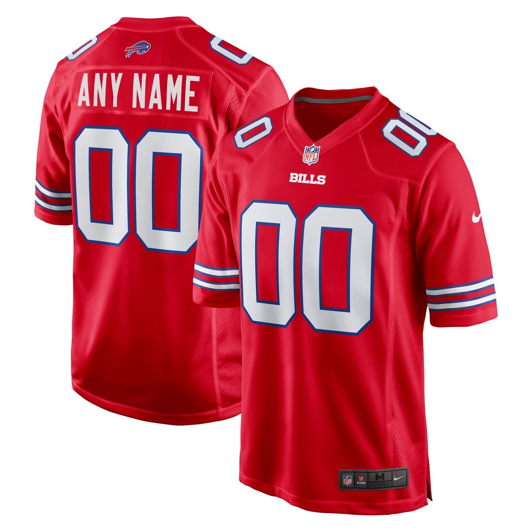 Buffalo Bills Nike White Custom Jersey