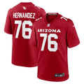 Arizona Cardinals Will Hernandez Nike Cardinal Game Jersey