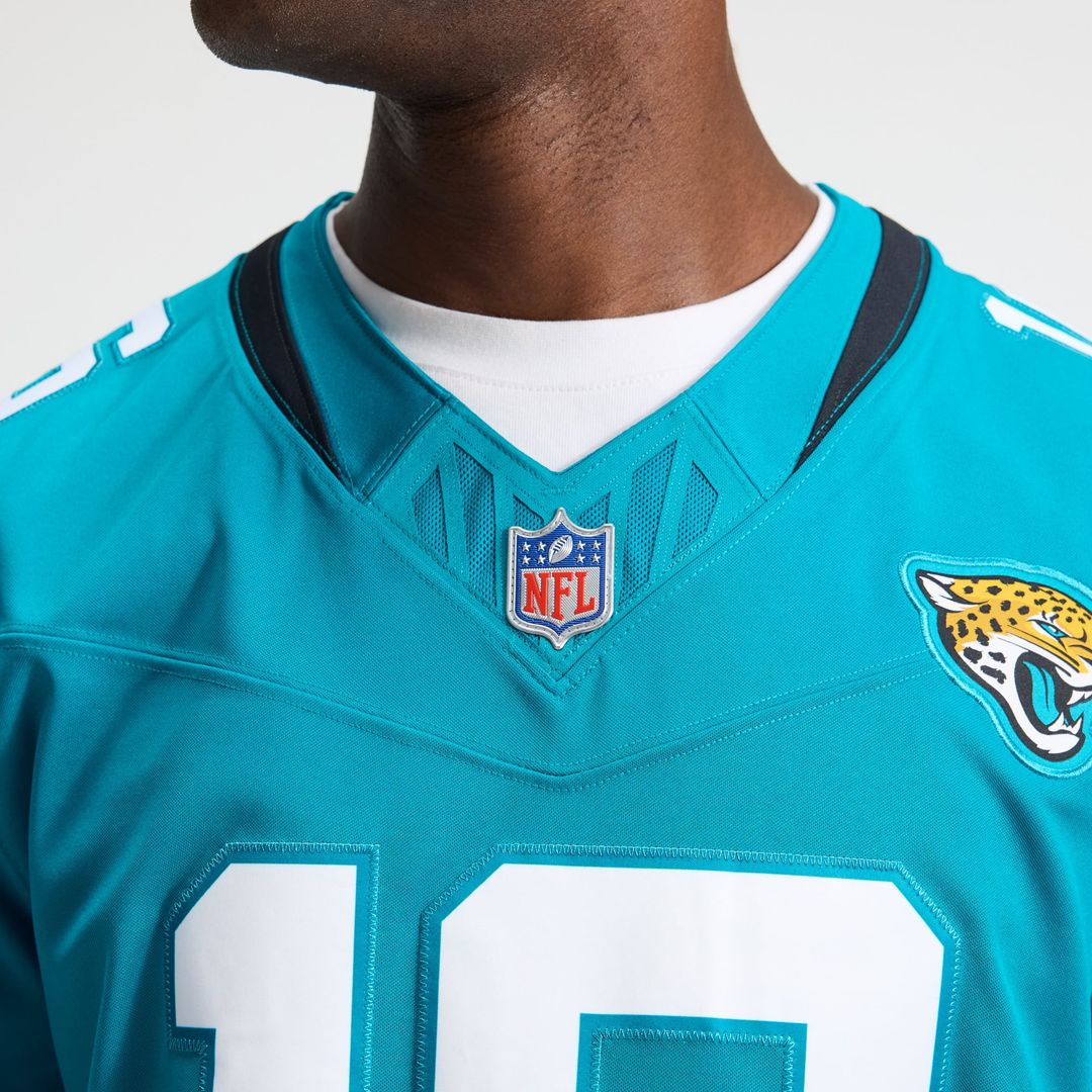 Jacksonville Jaguars Trevor Lawrence Nike Teal Team Vapor FUSE Stitched Limited Jersey
