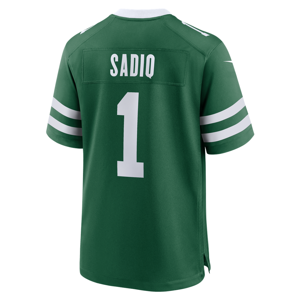 New York Jets Kenyon Sadiq Nike Green Game Jersey
