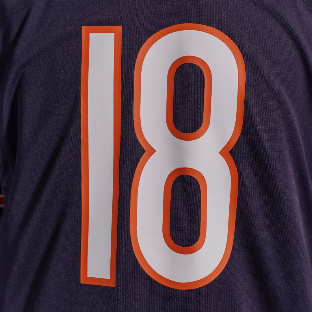 Chicago Bears Caleb Williams Nike Orange Alternate Game Jersey