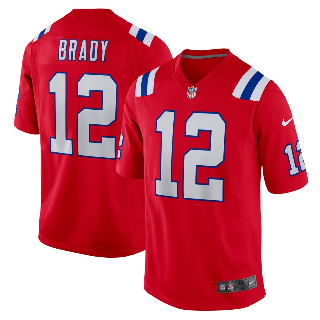 New England Patriots Nike Navy Retired Player Game Jersey
