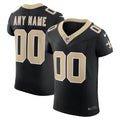 New Orleans Saints Nike Black Vapor FUSE Elite Custom Jersey