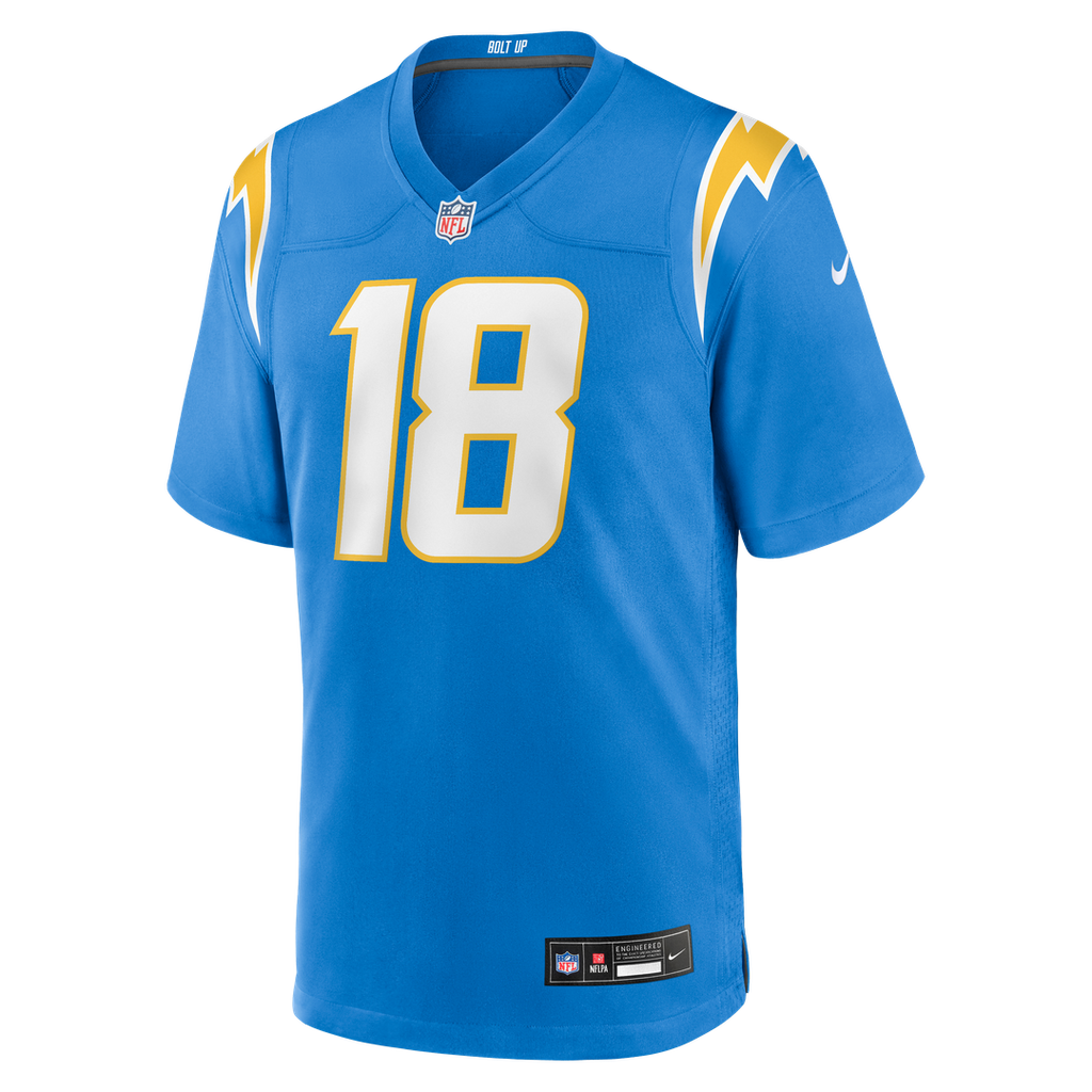 Los Angeles Chargers Charlie Joiner Nike Powder Blue Retired Player Game Jersey