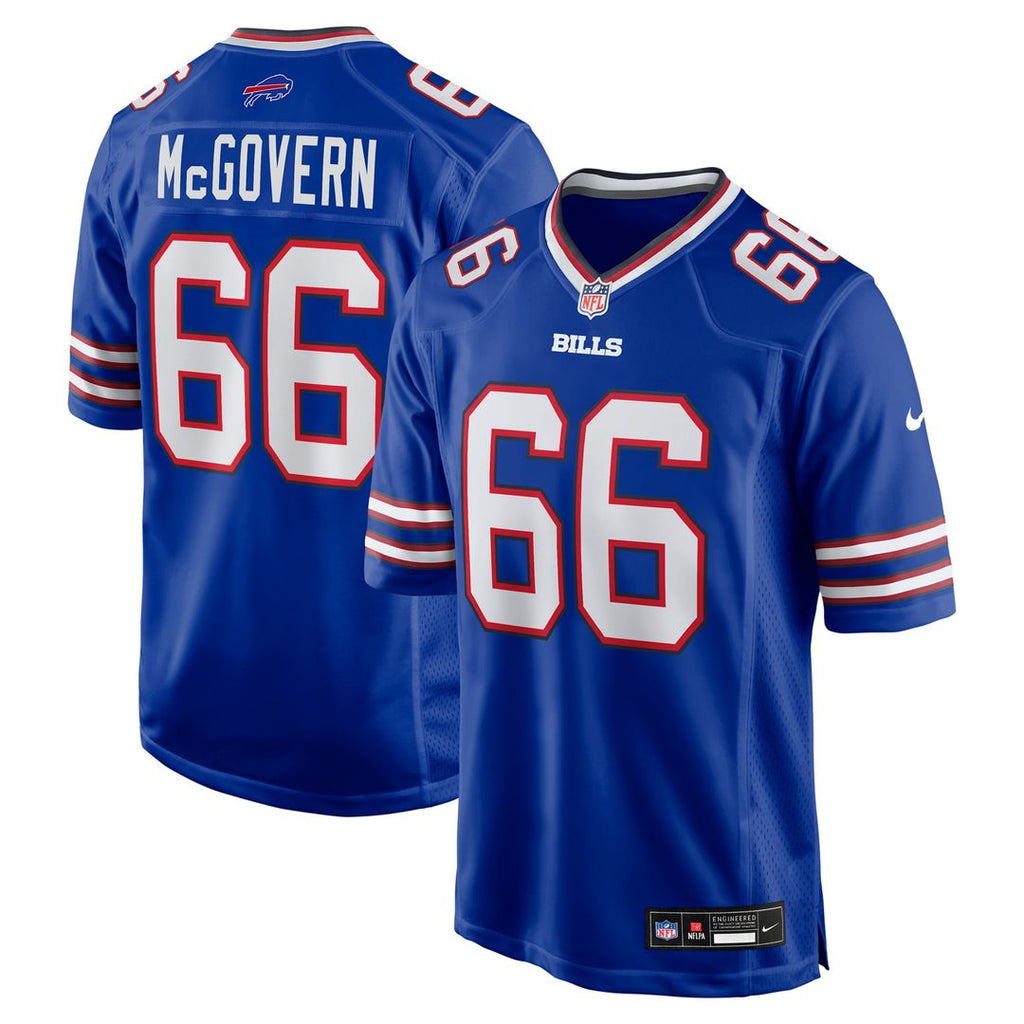 Buffalo Bills Connor McGovern Nike Royal Game Jersey