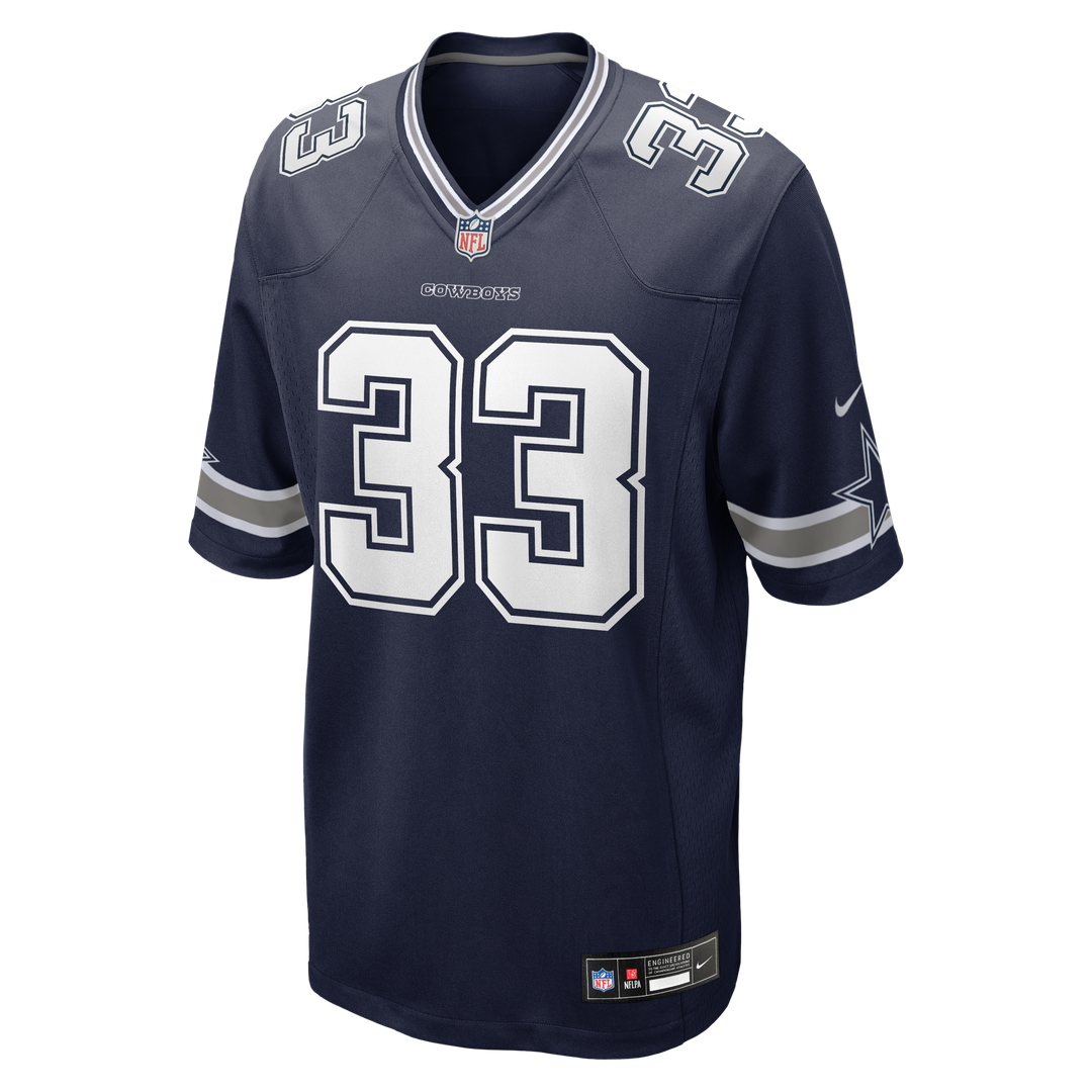 Dallas Cowboys Javonte Williams Nike Navy Game Jersey