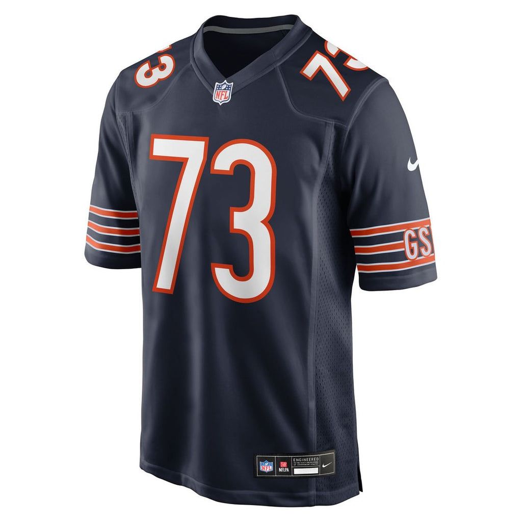 Chicago Bears Jonah Jackson Nike Navy Game Jersey