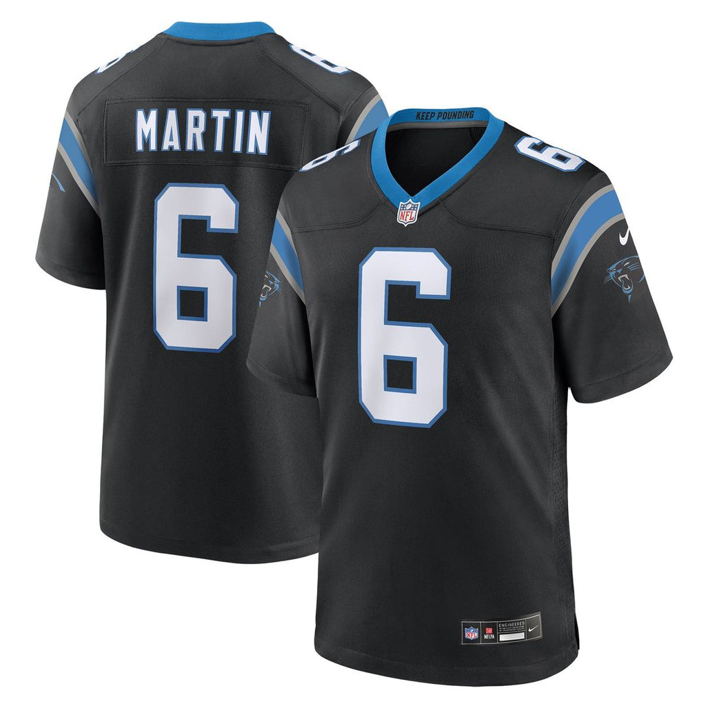Carolina Panthers Sam Martin Nike Black Game Jersey