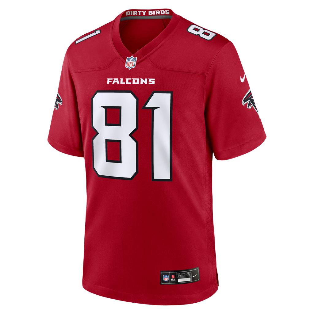 Atlanta Falcons Austin Hooper Nike Red Game Jersey