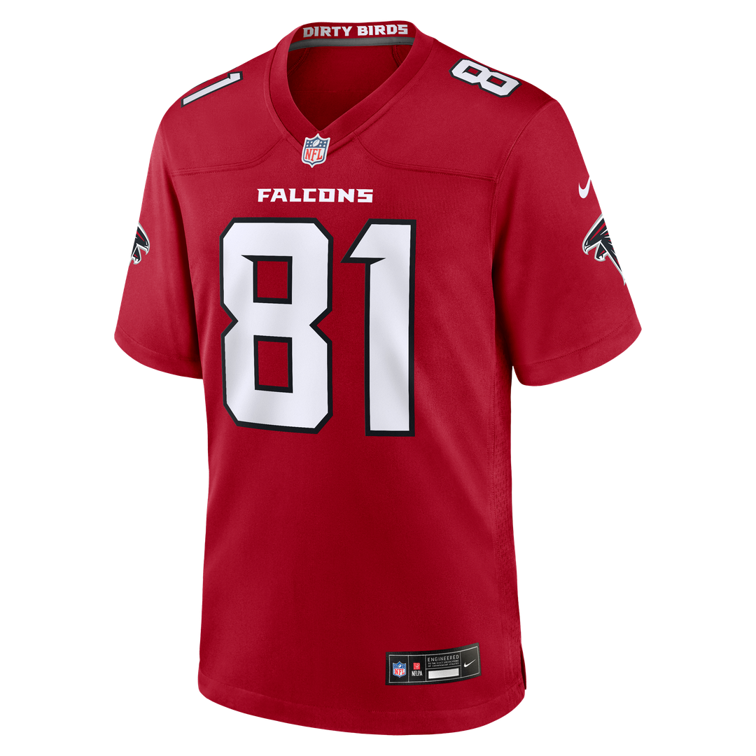 Atlanta Falcons Austin Hooper Nike Red Game Jersey