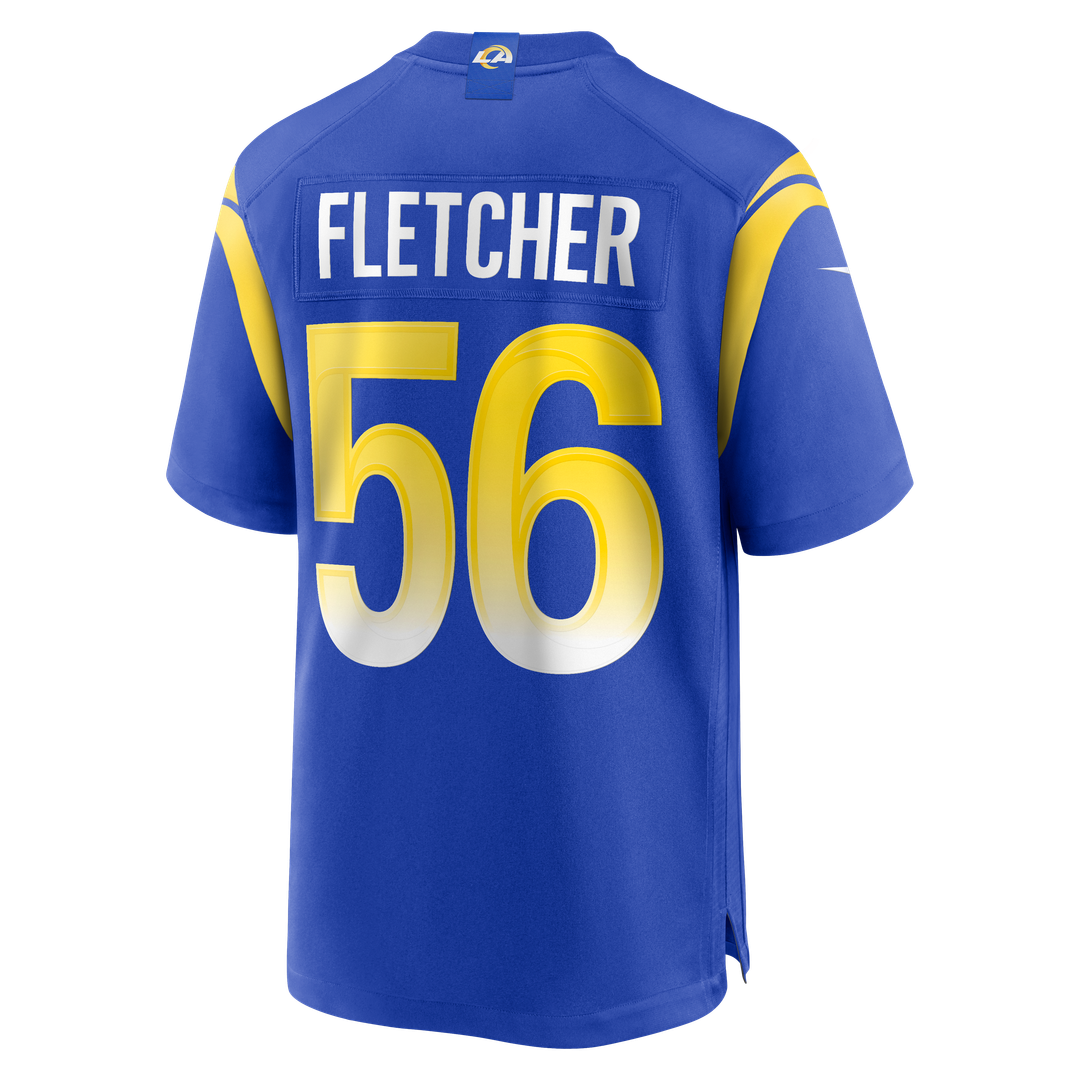 Los Angeles Rams London Fletcher Nike Royal Retired Player Game Jersey