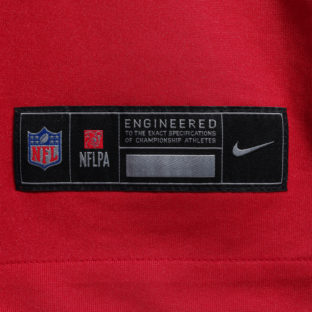 San Francisco 49ers Nike Scarlet 80th Anniversary Alternate Custom Jersey
