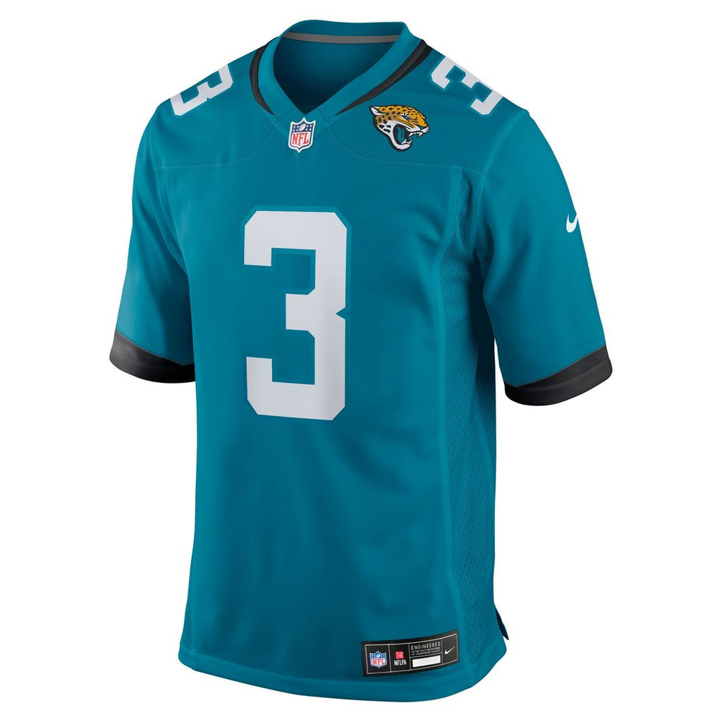 Jacksonville Jaguars Jakobi Meyers Nike Teal Game Jersey